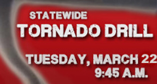 Statewide Tornado Drill poster